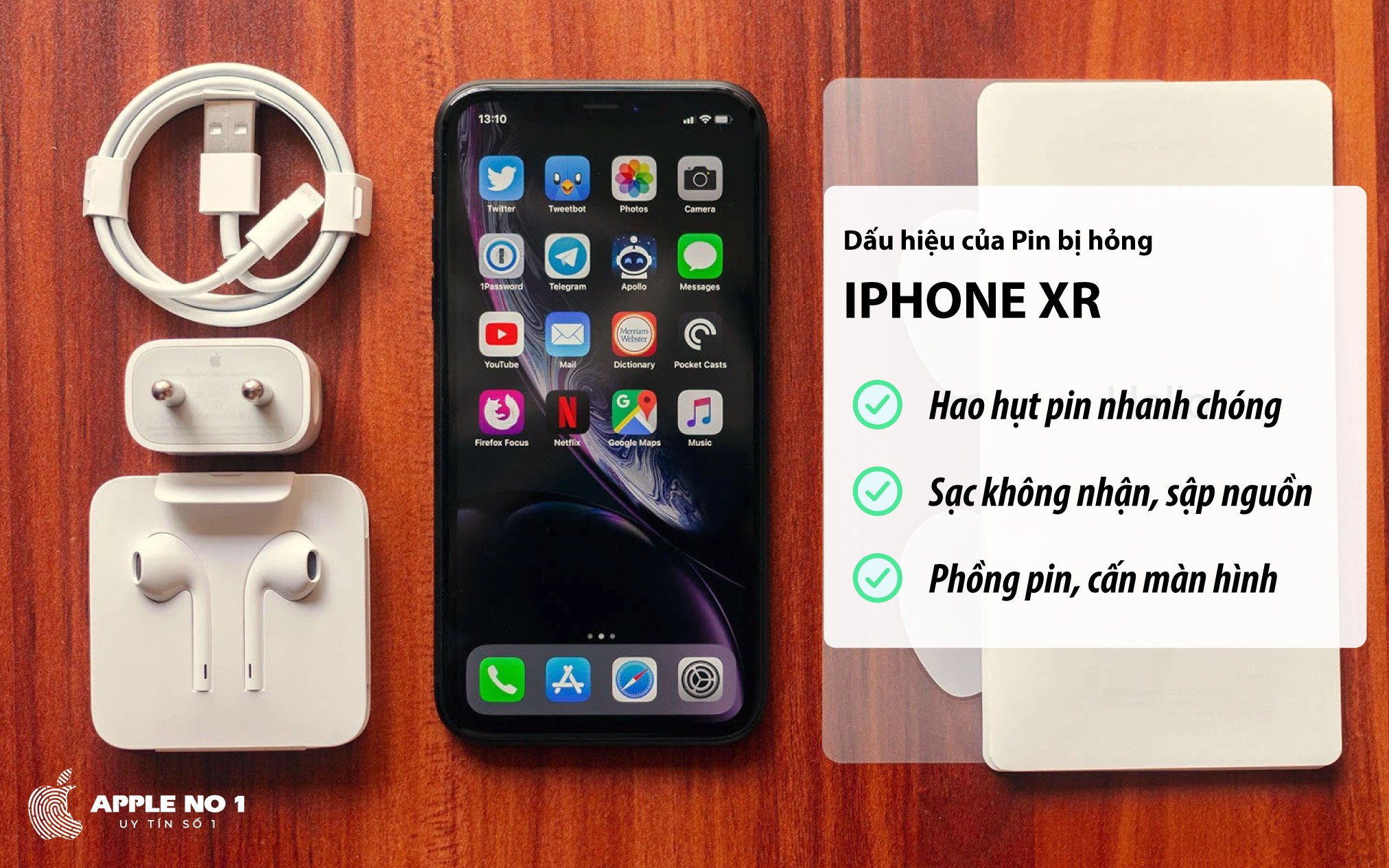 Nhận biết dấu hiệu khi pin iPhone XR bị lỗi