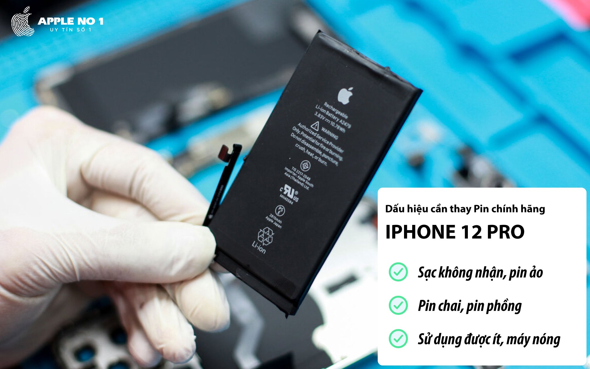 Những dấu hiệu cho thấy pin iPhone 12 Pro của bạn cần thay mới